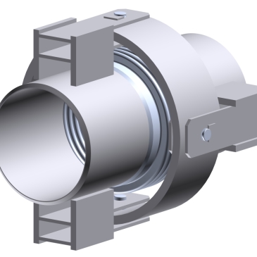 CDM 12-C/CDM 12 Compensatore angolare cardanico con soffietto metallico a pareti multiple e attachi a saldare